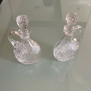 VINTAGE Crystal dispenser